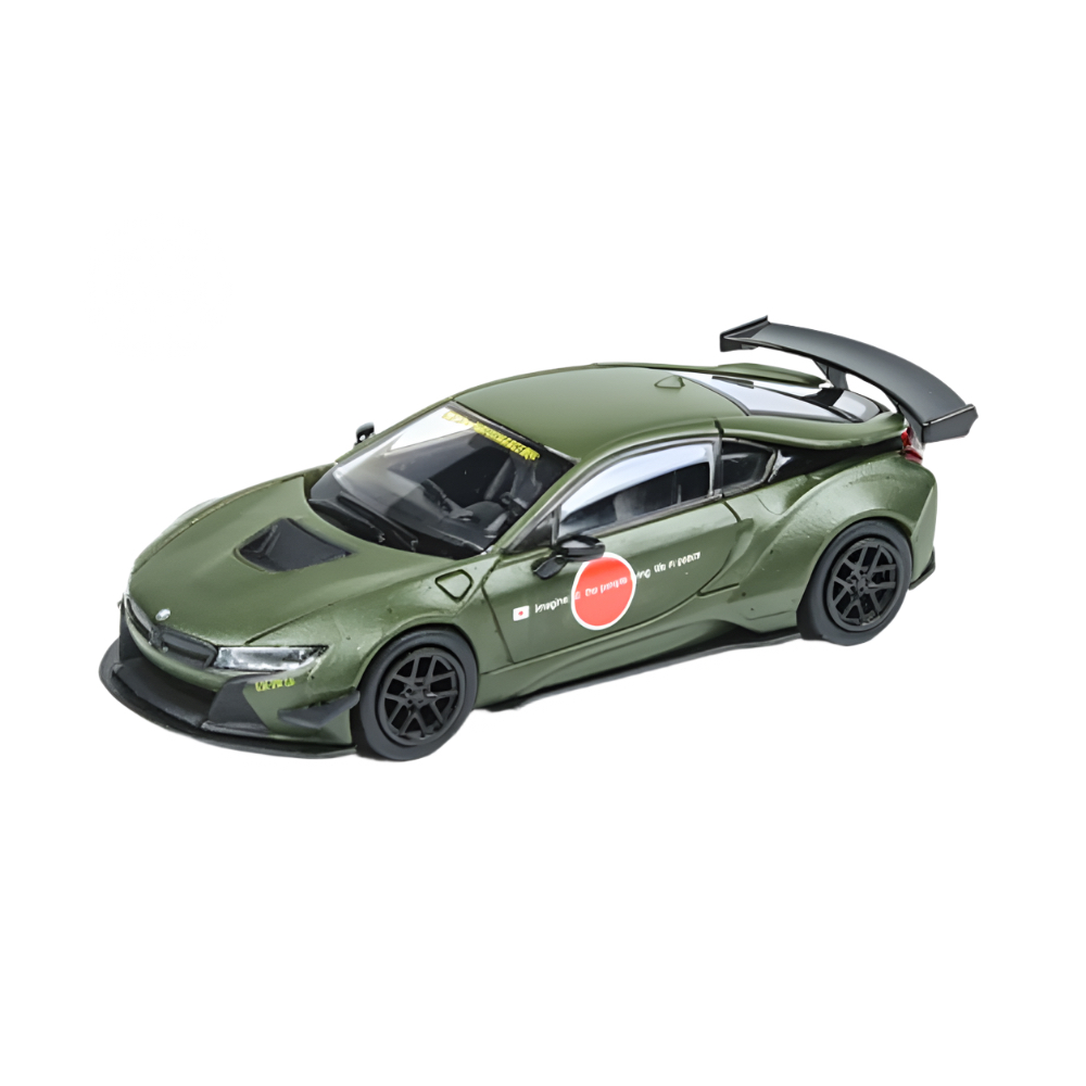 BMW i8 Zero Liberty Walk Hardtop, Green - Paragon PA55145GN