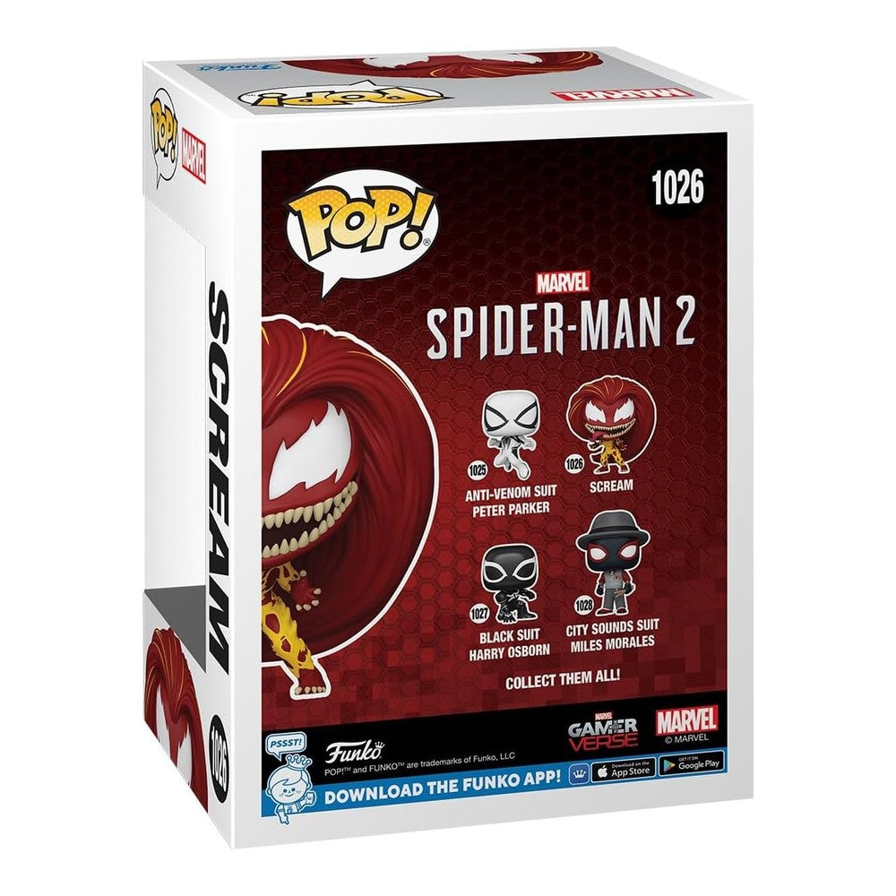 FUNKO POP! Games: Spider-Man 2 - Scream (Mary Jane