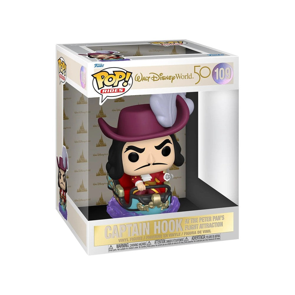 FUNKO POP! RIDE: Walt Disney World 50Th - Hook on 