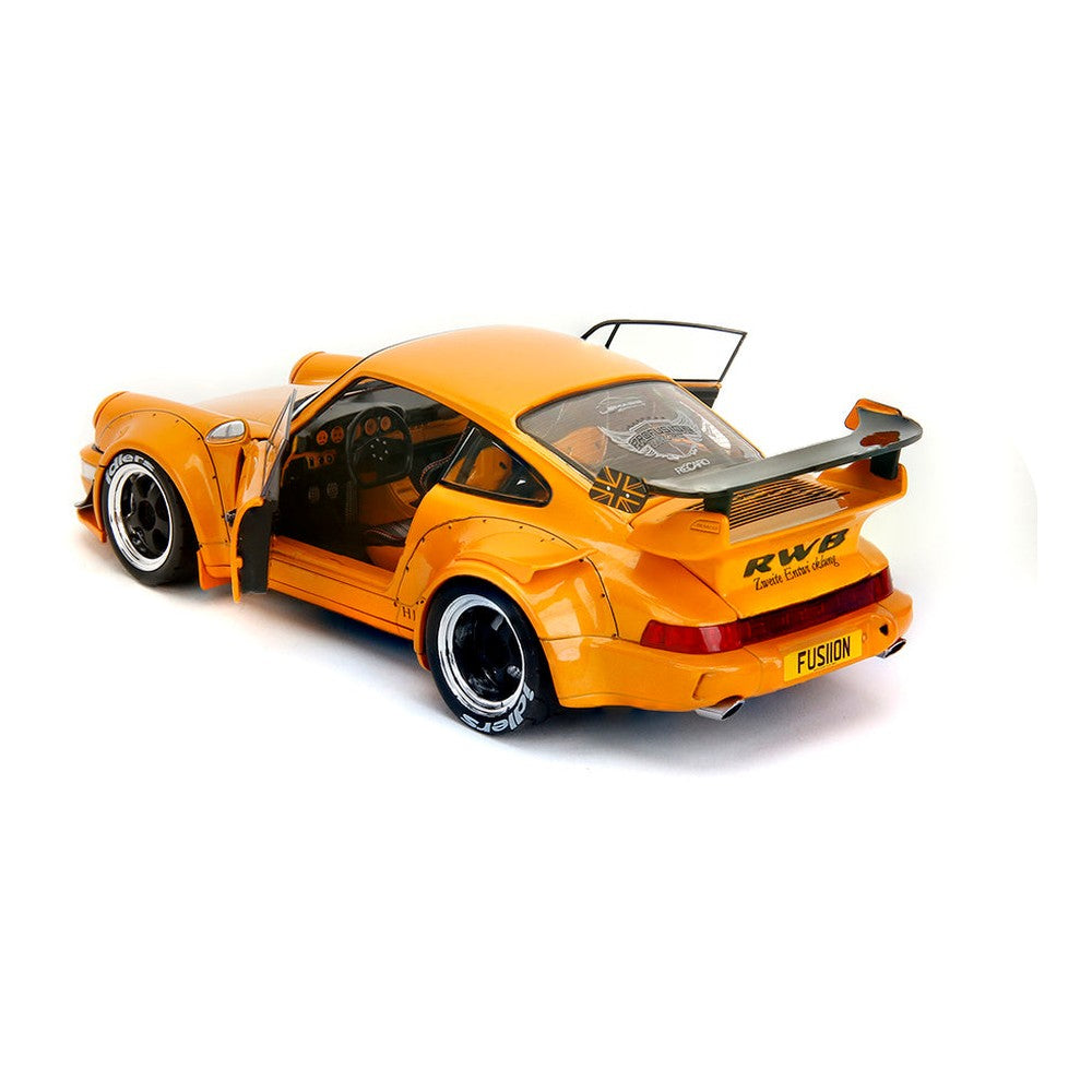 Pink Slips Porsche RWB Hibiki with Display Base Gl