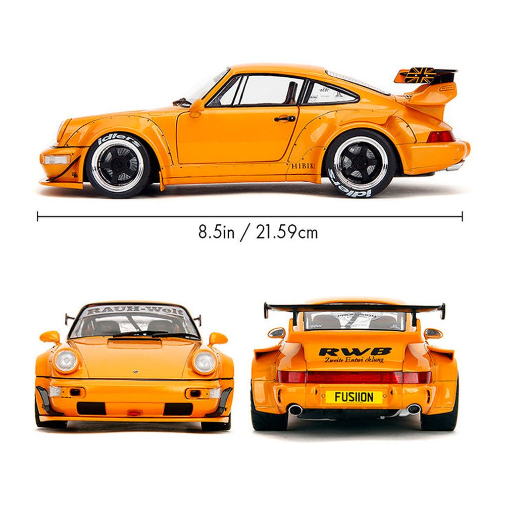 Pink Slips Porsche RWB Hibiki with Display Base Gl