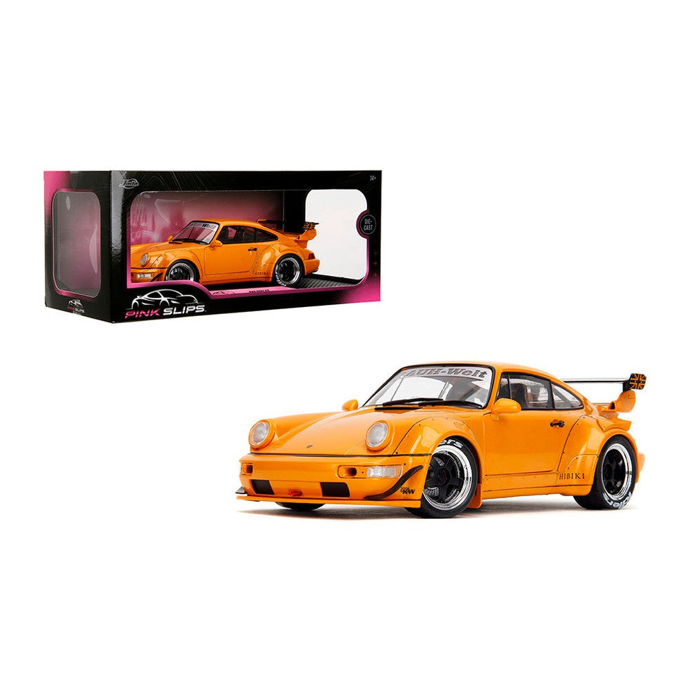 Pink Slips Porsche RWB Hibiki with Display Base Gl