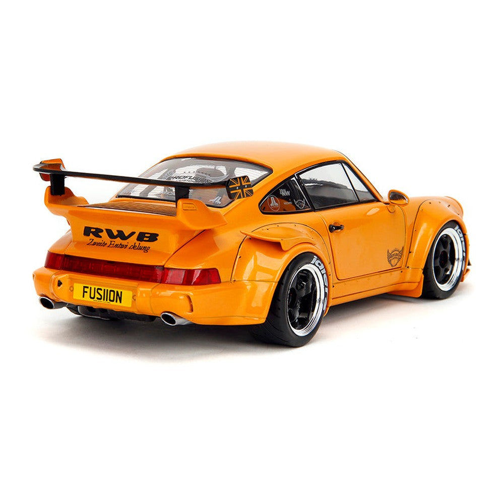 Pink Slips Porsche RWB Hibiki with Display Base Gl