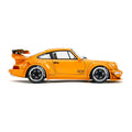 Pink Slips Porsche RWB Hibiki with Display Base Gl