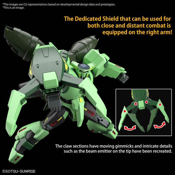 Bandai Hobby Mobile Suit Zeta Gundam Bolinoak-Sammahn High Grade 1/144 Scale Model Kit