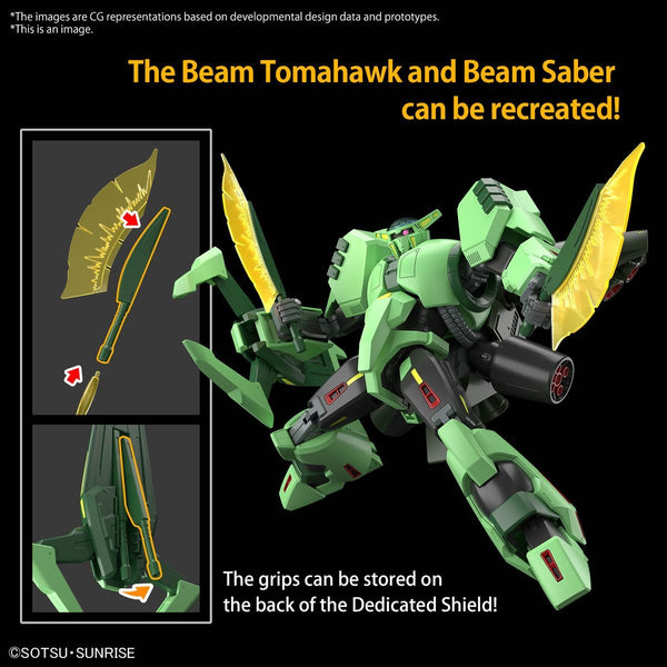 Bandai Hobby Mobile Suit Zeta Gundam Bolinoak-Sammahn High Grade 1/144 Scale Model Kit