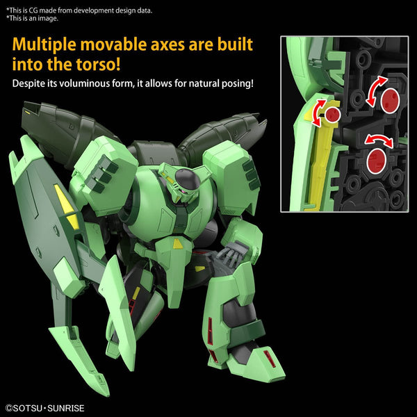 Bandai Hobby Mobile Suit Zeta Gundam Bolinoak-Sammahn High Grade 1/144 Scale Model Kit
