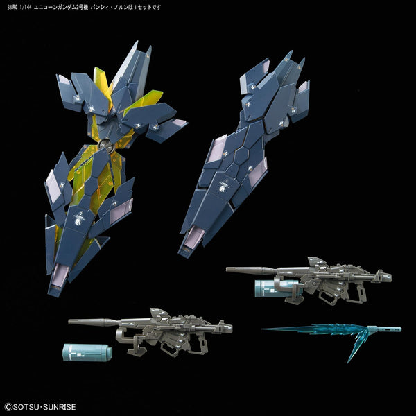 Bandai Hobby Mobile Suit Gundam Unicorn Gundam 02 Banshee Norn Real Grade 1/144 Scale Model Kit