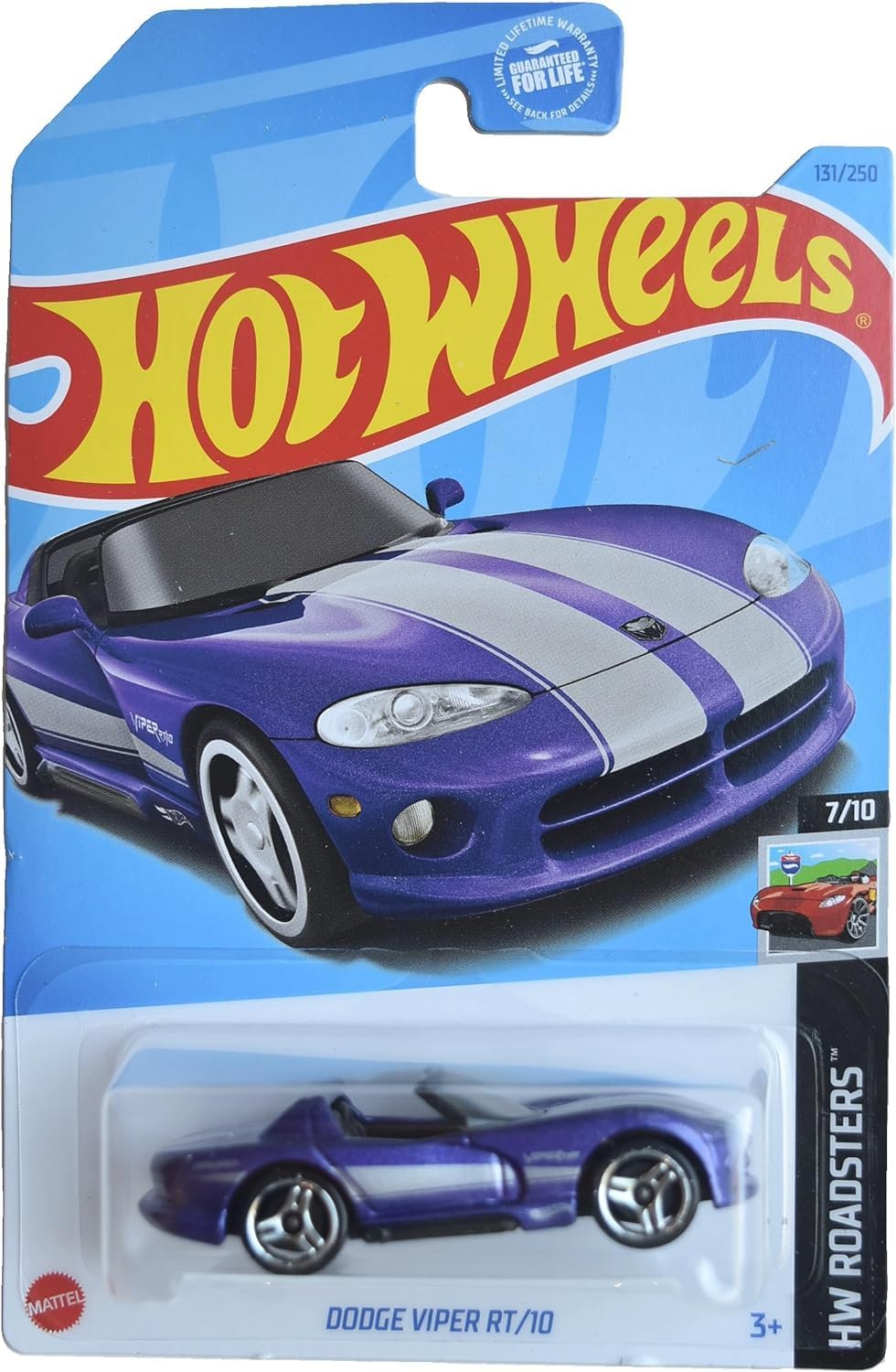 Hot Wheels Dodge Viper RT/10 HW Roadsters 7/10 131/250