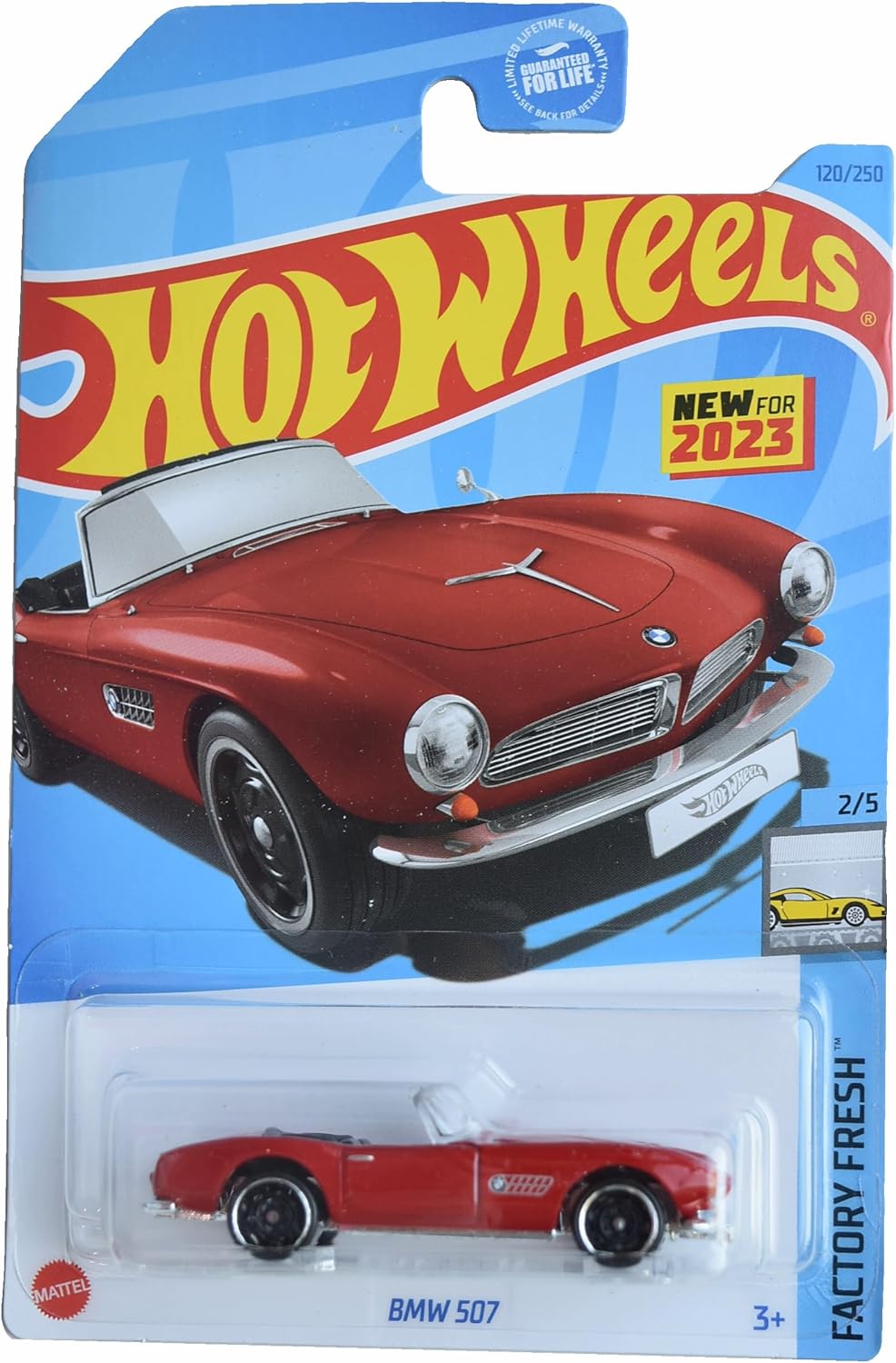 Hot Wheels BMW 507 Factory Fresh 2/5 120/250