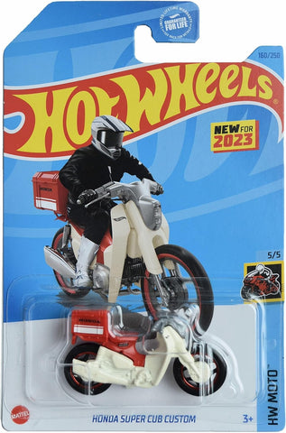 Hot Wheels Honda Super Cub Custom HW Moto 5/5 160/250
