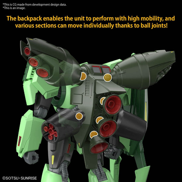 Bandai Hobby Mobile Suit Zeta Gundam Bolinoak-Sammahn High Grade 1/144 Scale Model Kit