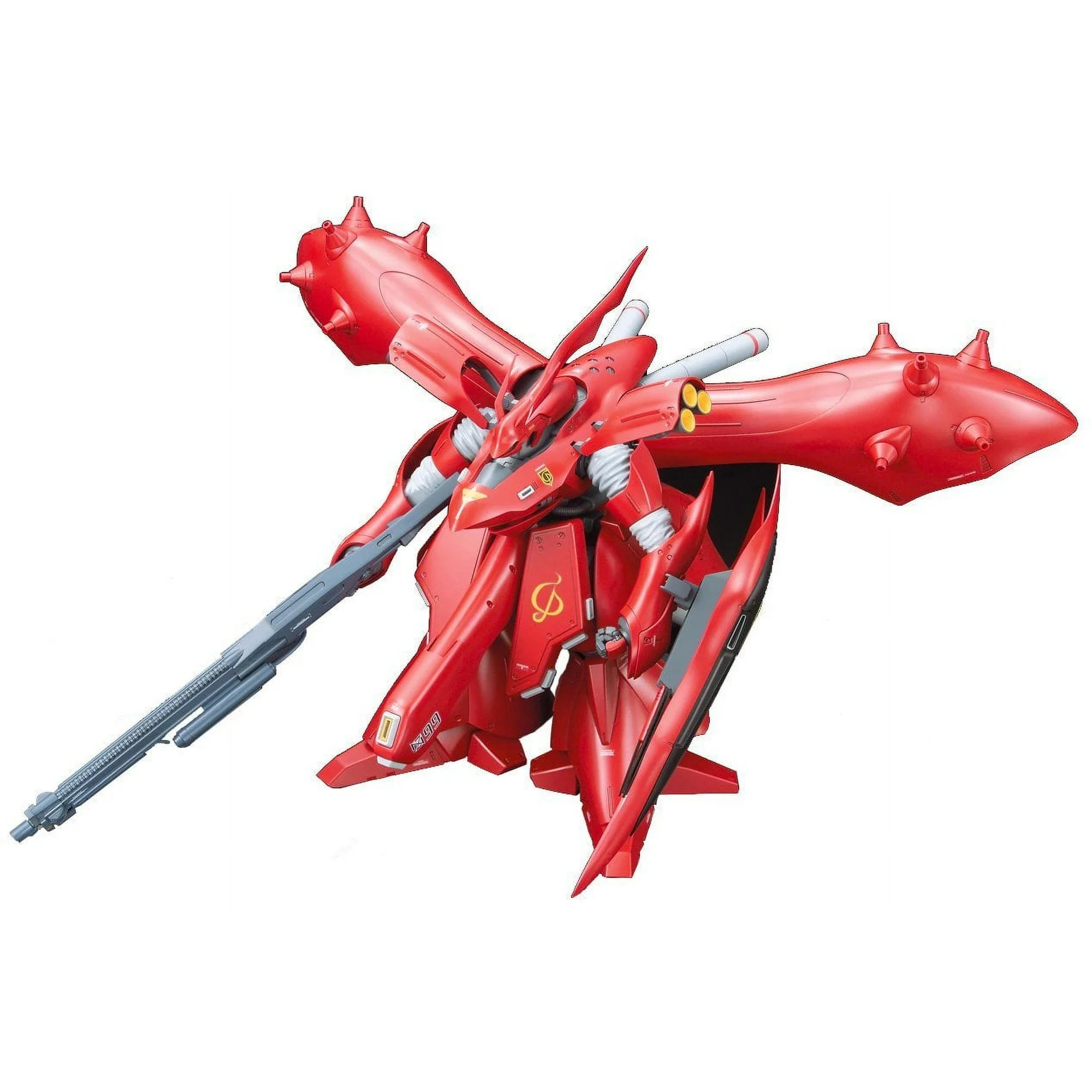 Bandai Hobby Mobile Suit Gundam: Char's Counter Attack MSN-04 II Nightingale Reborn-One Hundred 1/100 Scale Model Kit