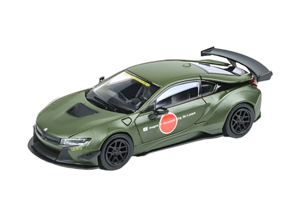 BMW i8 Zero Liberty Walk Hardtop, Green - Paragon PA55145GN - 1/64 sca