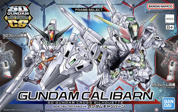 Bandai Hobby Mobile Suit Gundam The Witch from Mercury Gundam Calibarn SD Gundam Cross Silhouette Model Kit