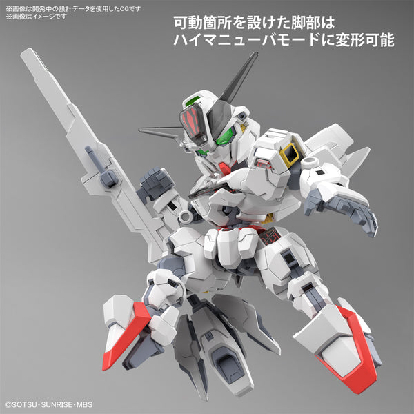 Bandai Hobby Mobile Suit Gundam The Witch from Mercury Gundam Calibarn SD Gundam Cross Silhouette Model Kit