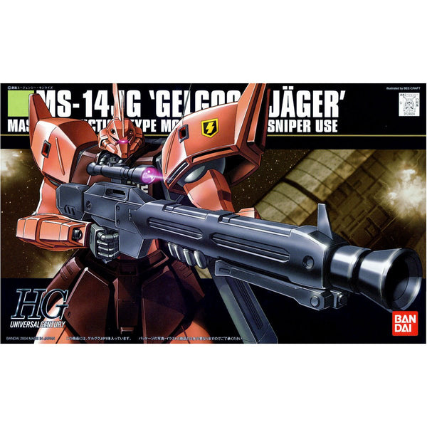 Bandai Hobby Gundam 0080 War In The Pocket HGUC Gelgoog Jager HG 1/144 Model Kit