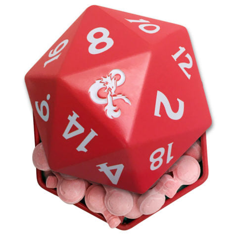 Dungeons and Dragons, D20 +1 Cherry Potion Candy