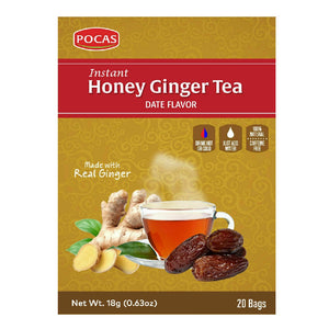 Pocas Honey Ginger Tea, Date Flavor