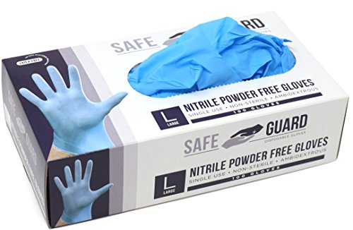 Safeguard, Nitrile Disposable Gloves