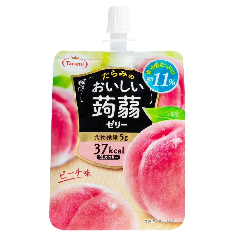 Tarami, Peach Konnyaku Jelly/ Soft Jelly Drink