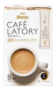 AGF Blendy, Cafe Latory Instant Rich Milk Cafe Latte
