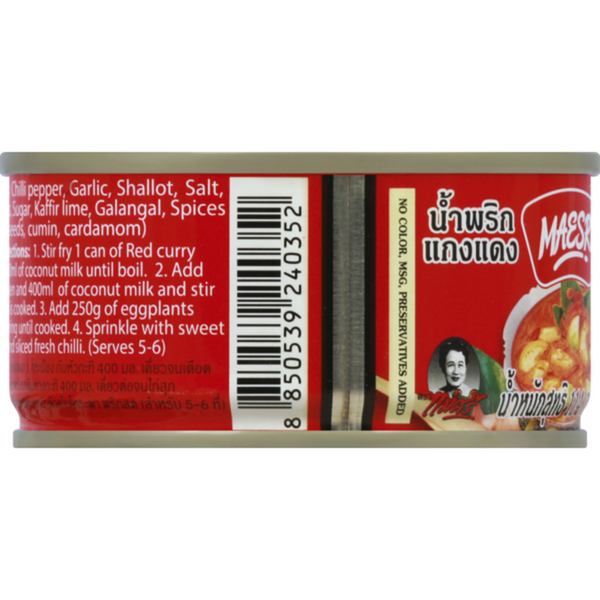 Maesri Red Curry Paste