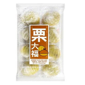 Kubota Japanese Fruit Mochi Fruits Daifuku (Rice Cake), Chestnut