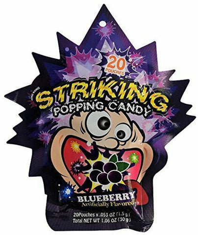 Striking Popping Candy, Blueberry