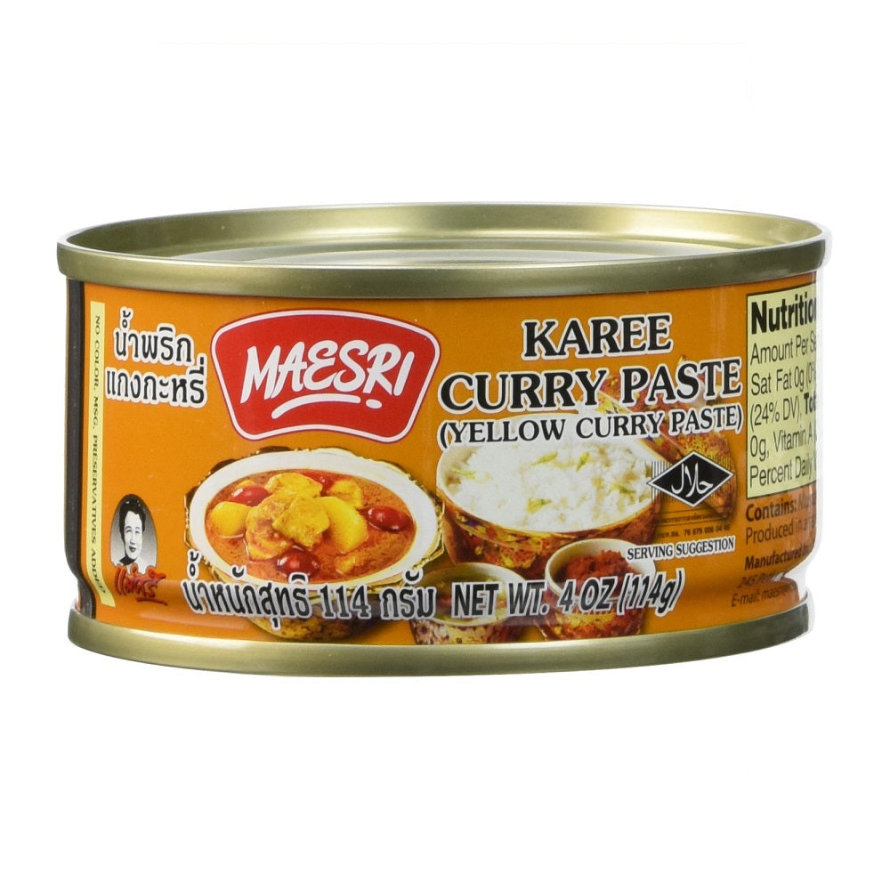 Maesri Yellow Curry Paste - Karee Curry Paste