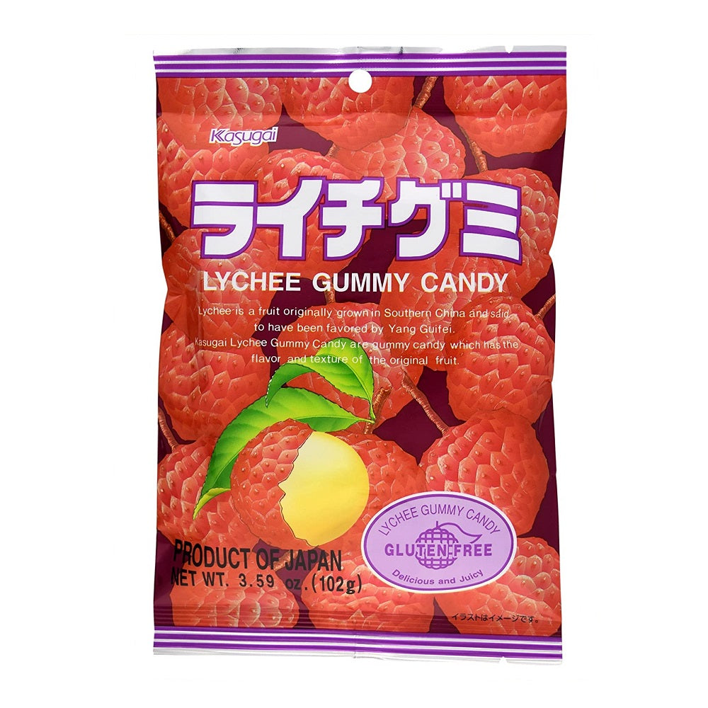 Kasugai Gummy Candy, Lychee