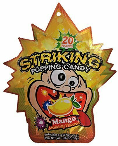 Striking Popping Candy, Mango