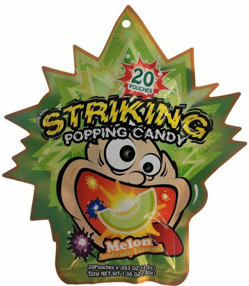 Striking Popping Candy, Melon