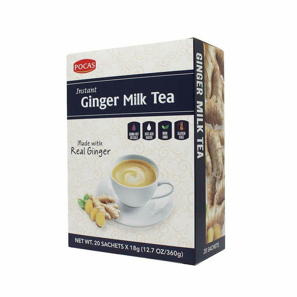 Pocas Honey Ginger Tea, Milk Tea Latte Flavor