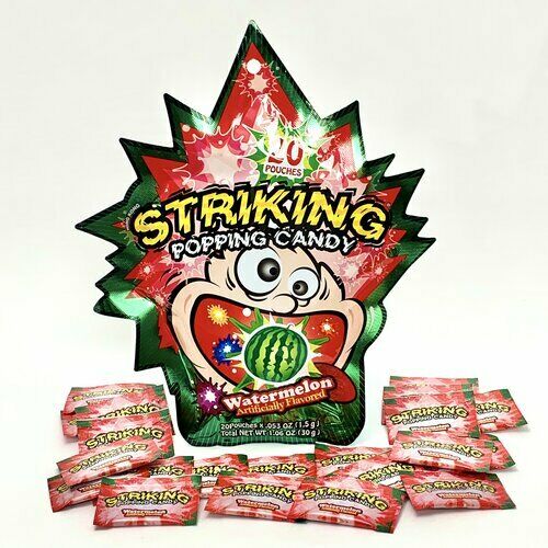 Striking Popping Candy, Watermelon